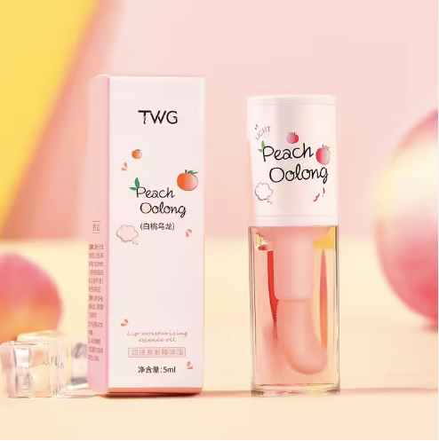 Korean Lip Oil - Peach Oolong & Honey Milk